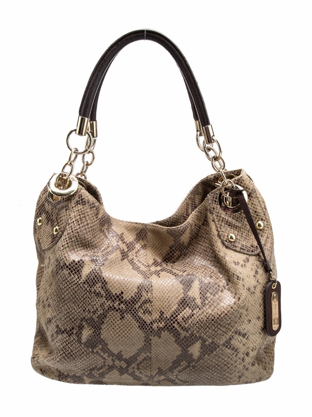 Cynthia Rowley Embossed Leather Hobo